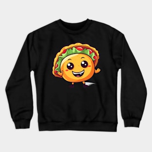 kawaii Taco T-Shirt cute potatofood funny Crewneck Sweatshirt